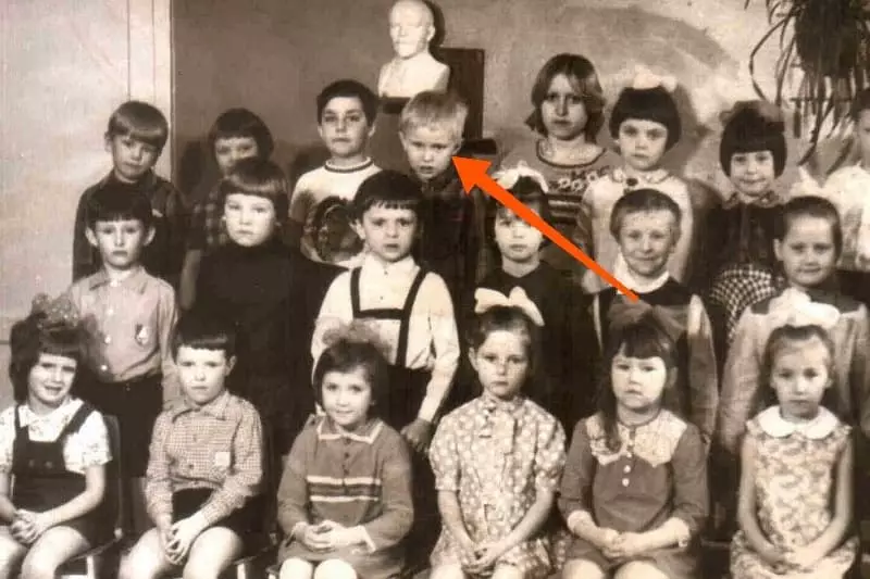 Sergej Uman në fëmijëri