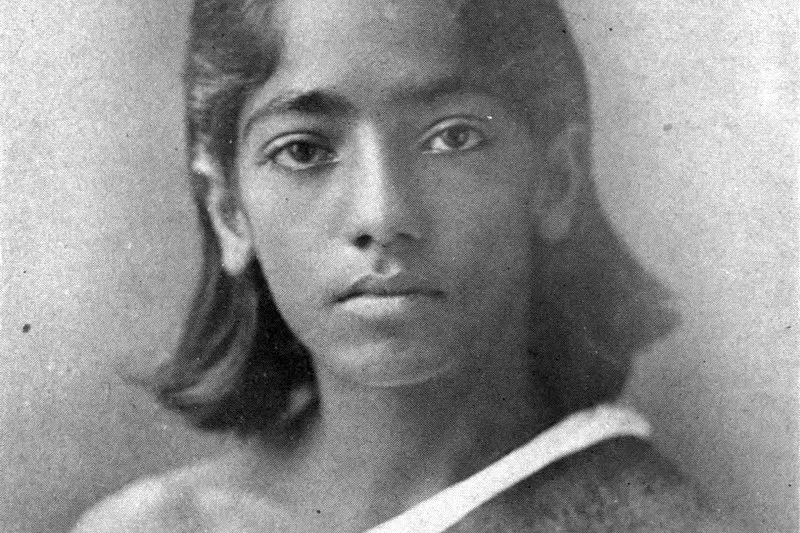 Jedda Krishnamurti in childhood