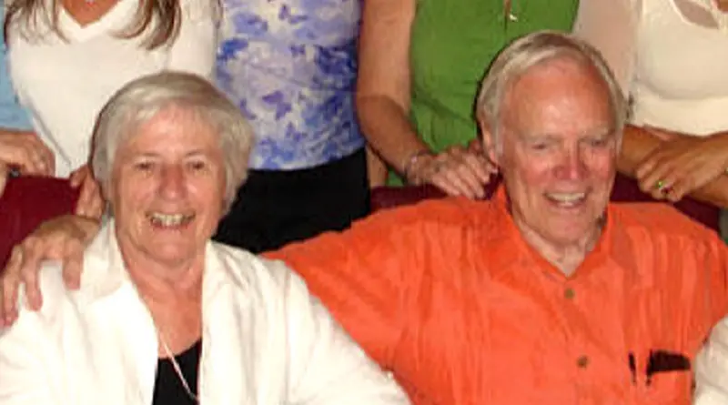 Michael Newton e sua esposa Peggy