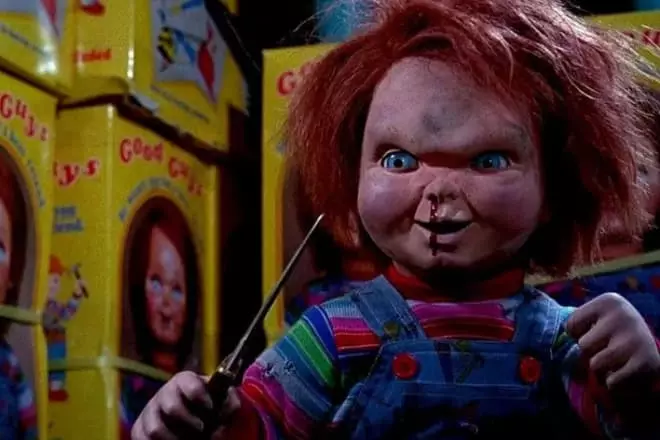 在电影“儿童游戏”（1988年）中的Chucky娃娃