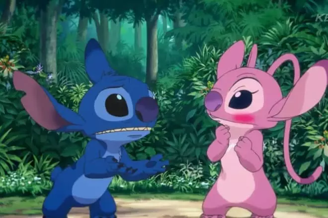 Stich and Angel