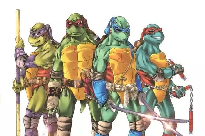 Crangan viholliset - ninja kilpikonnat