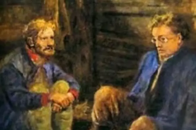 Plato Karataev 및 Pierre Duchets.
