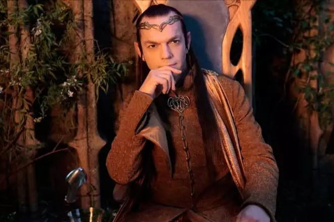 Acteur Hugo waken als Elrond