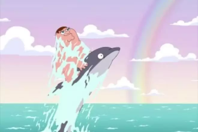 Peter Griffin na Dolphin