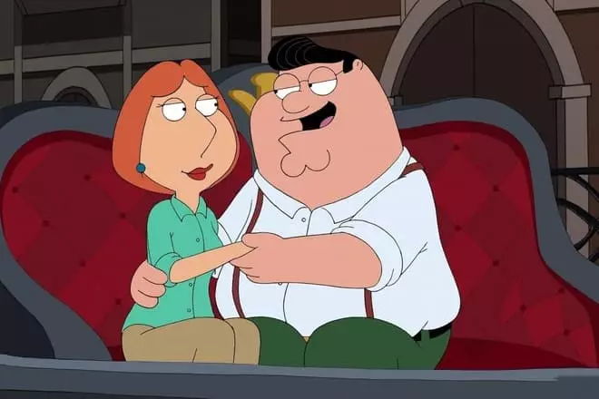 Peter Griffin en Lois