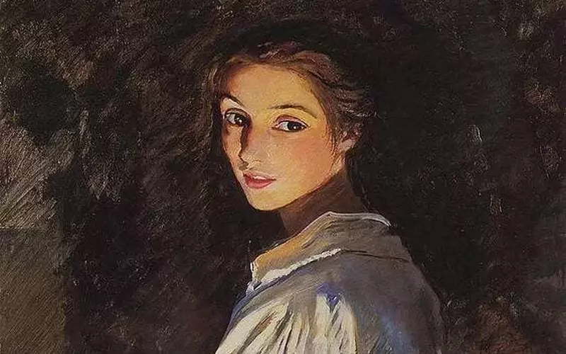 青年Zinaida Serebryakova