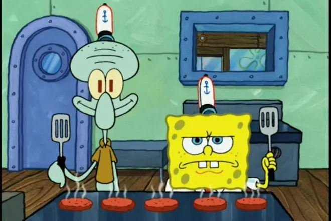 Squidvard i SpongeBob