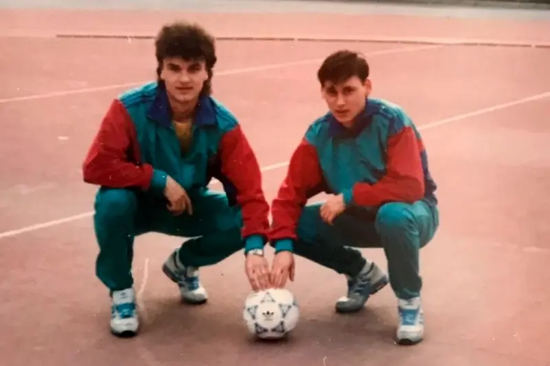 Yuri Nikiforov e Ilya Zymbalir