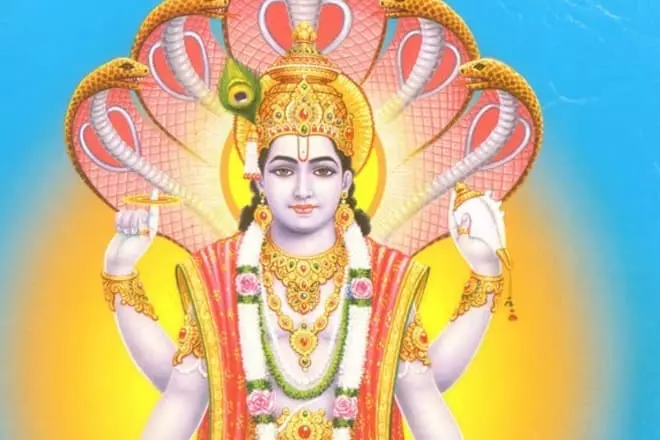 God Vishnu.