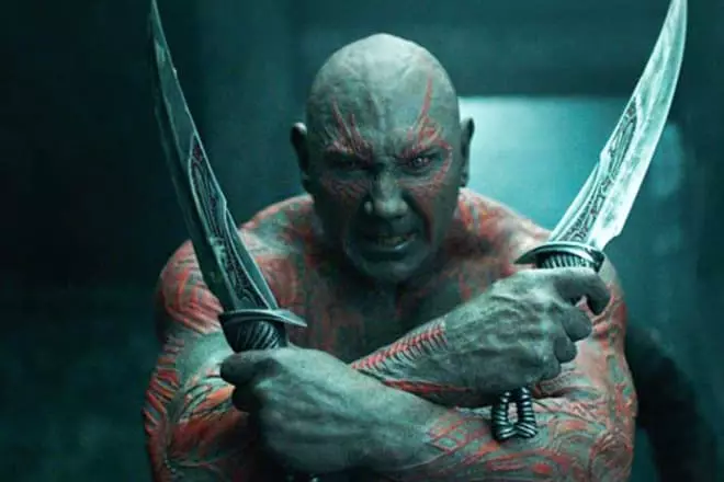 Dave Batista sebagai Drax of the Destroyer (Filem