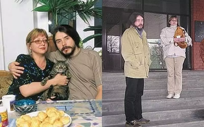 Dmitry Revyakin og hans kone Olga