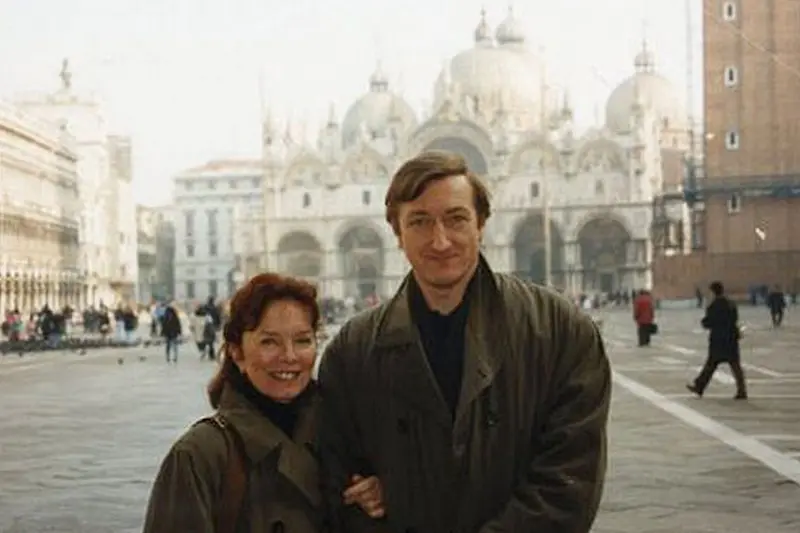 Julian Barnes and his wife Pat Kavan