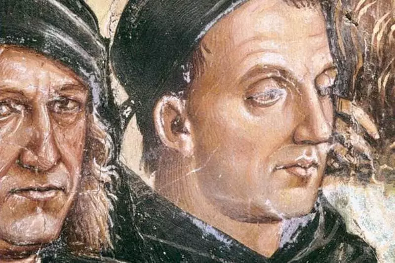 Portrait vun der Fra Beato Angelico
