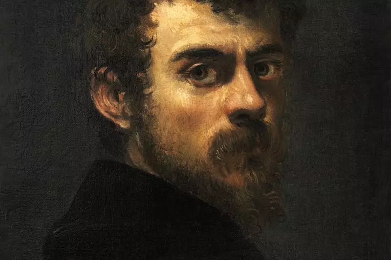 Potret diri Tintoretto.