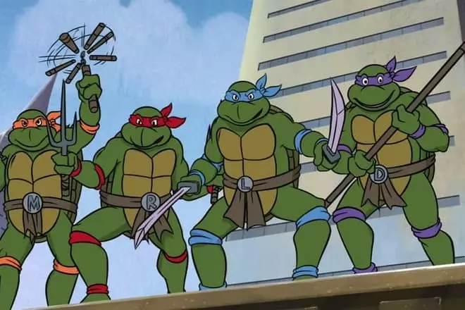 Turtles Ninja.