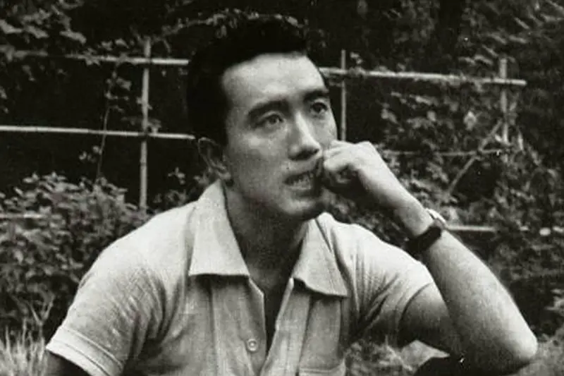 Pisarz Yukio Misima.