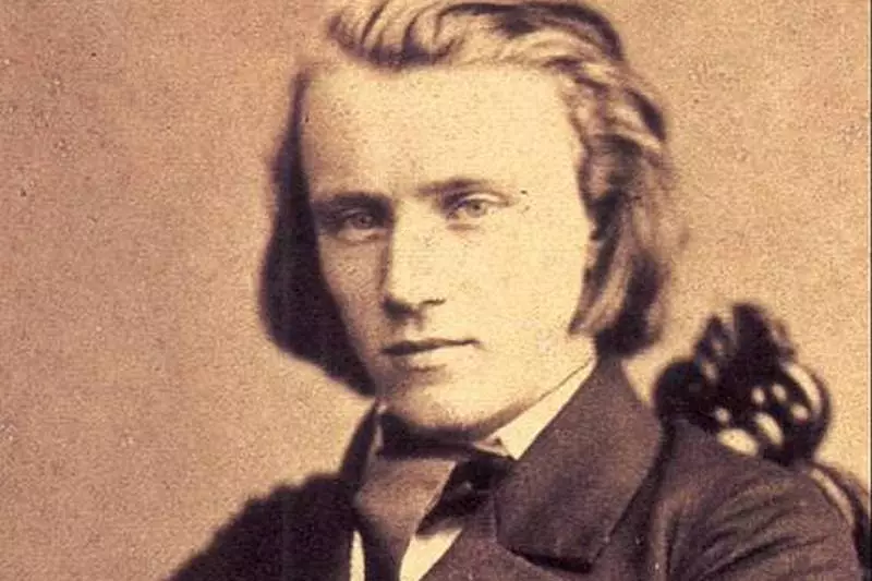 Johannes Brahms in die jeug