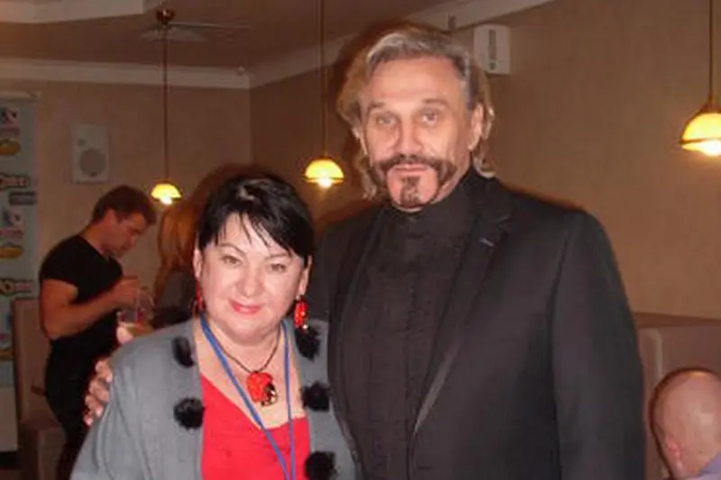 Анатолий Алешин и съпругата му Людмила Николаев