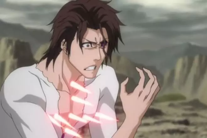 Aizen in Anime.