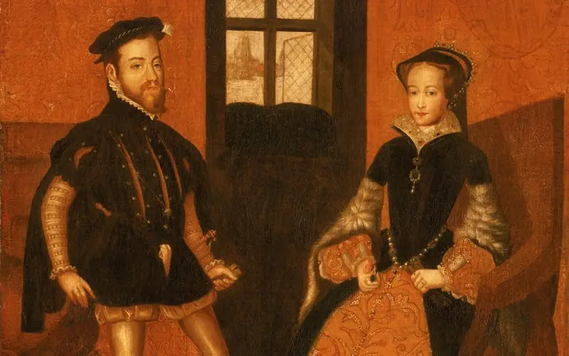 Maria Tudor und ihr Ehemann Philipp II