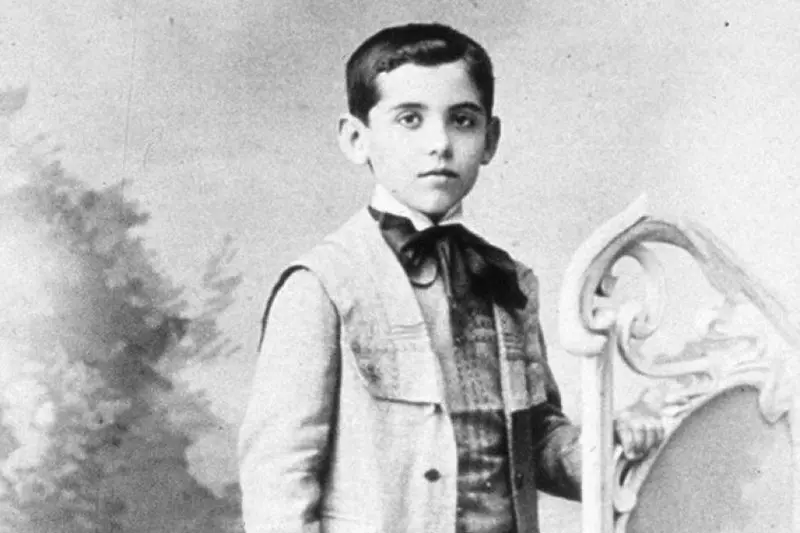 فدریکو گارسیا لورکا در دوران کودکی
