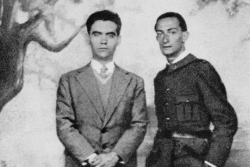 Federico Garcia Lorca și Salvador Dali
