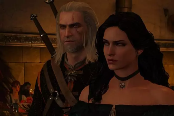 Geralt e tsoang Rivia le Yennifer