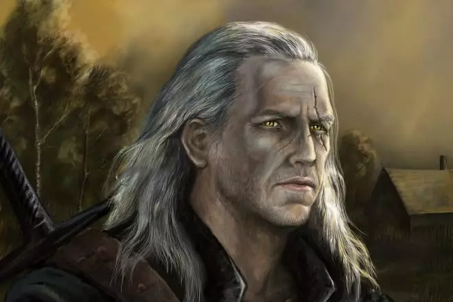 Geralt avy any Rivia - Art