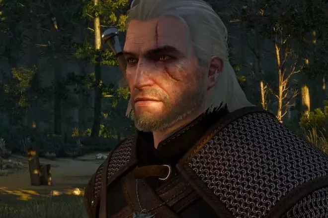 Geralt kutoka Rivia katika mchezo.
