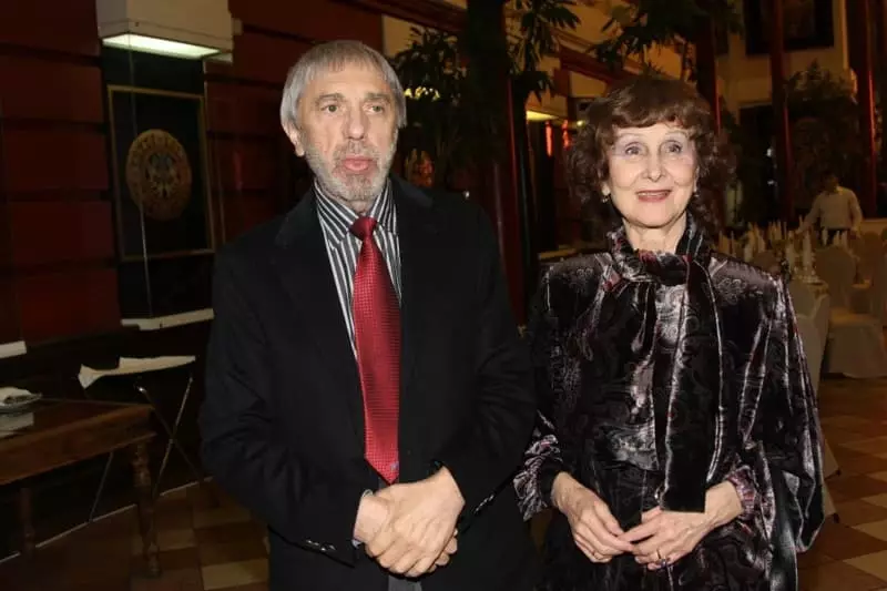 Eduard Artemyev e sua esposa Isolde