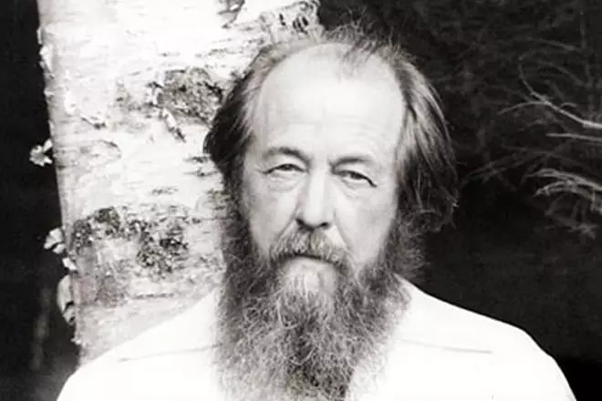 Schriftsteller Alexander Solzhenitsyn.