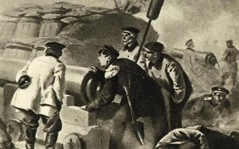 Amiral Nakhimov în Bastionul Sevastopol