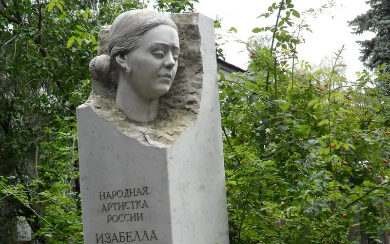 Grave Isabella Yuryev.