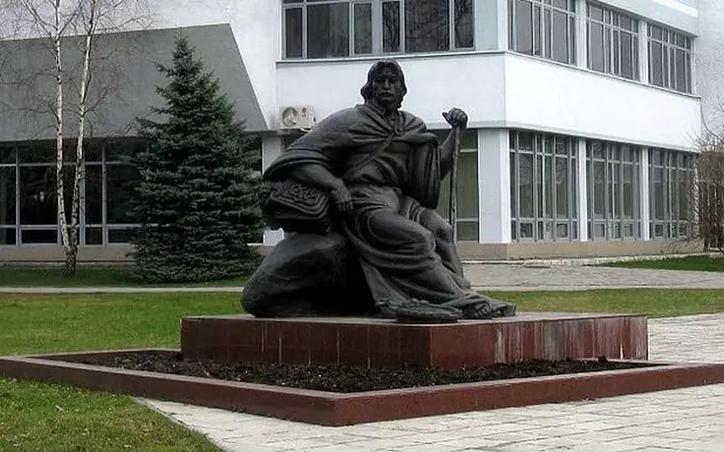 Monument till Francis Scarina i Kaliningrad