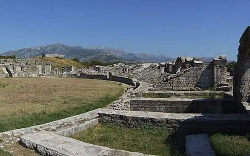 Ruins saloni, domaći grad Dioklecijana