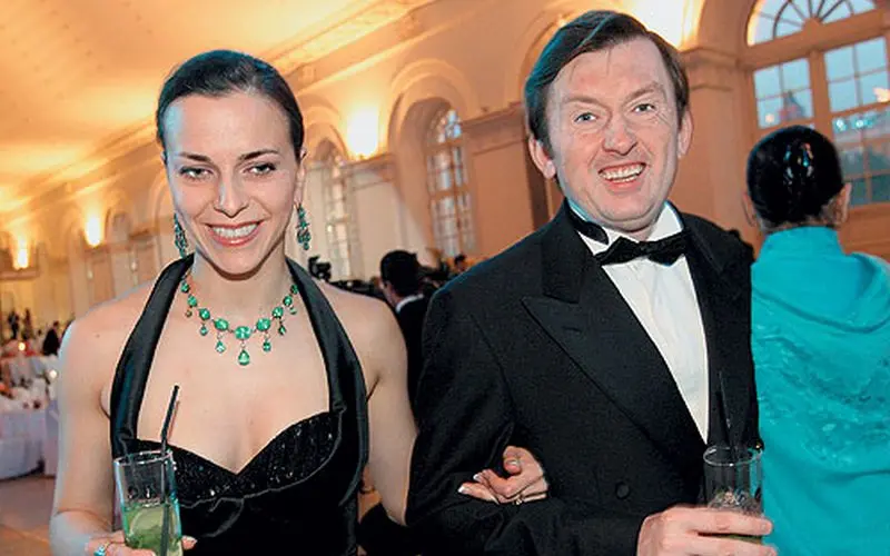 Alexander Pochinkov y su esposa Natalia