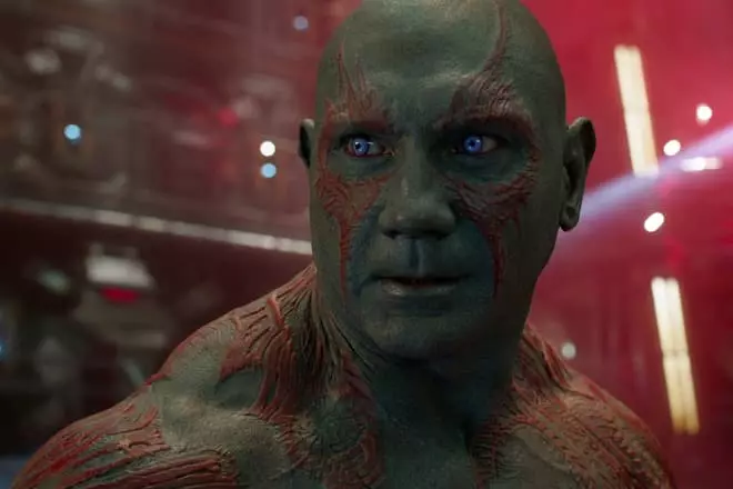 Drax Destroyer - karaktär biografi, film "Guardians of the Galaxy", serier, skådespelare och roller, foton