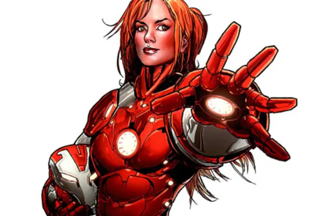 Pepper Potts in Iron Man Suit