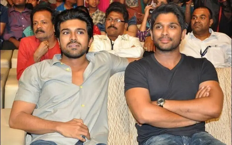 Ram Charan Tedja ja Alla Arjun