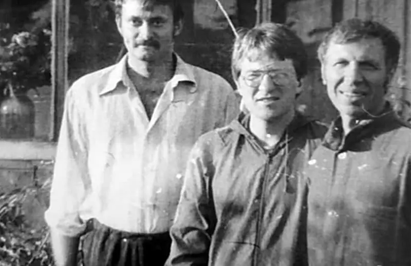 Alexey Ananenko with colleagues