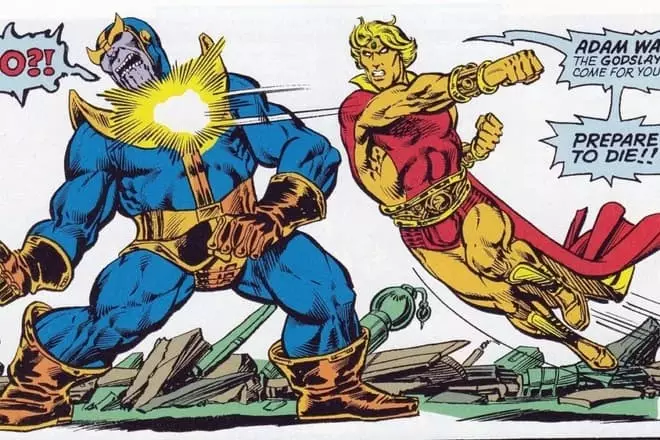 Адам Уорлок проти Таноса