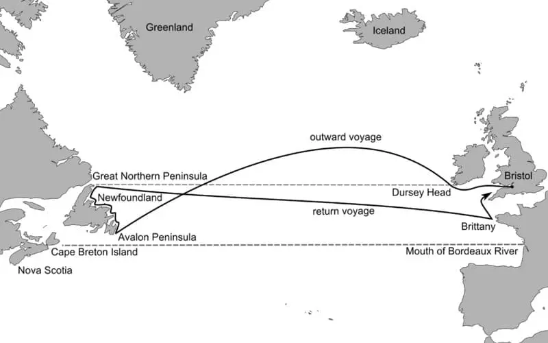 Rute Ekspedisi John Kabota