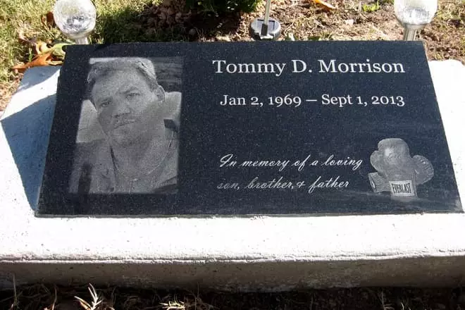 Tumba de Tommy Morrison