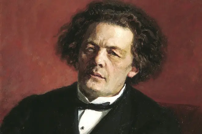 Portrait vum Anton Rubinstein