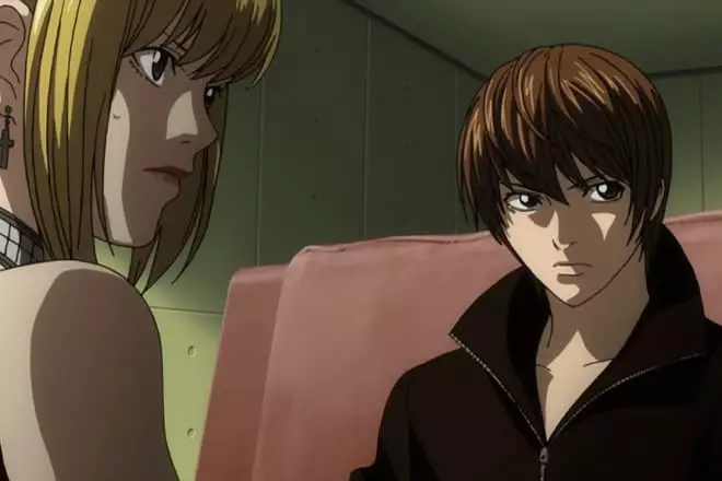 Yagami light and mis.