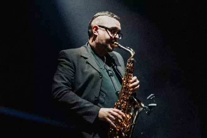 Saxophonist Alexander Timofeev