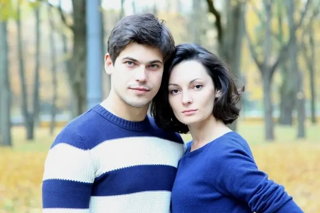Alexey Yarovchenko i la seva esposa Olga Karpova