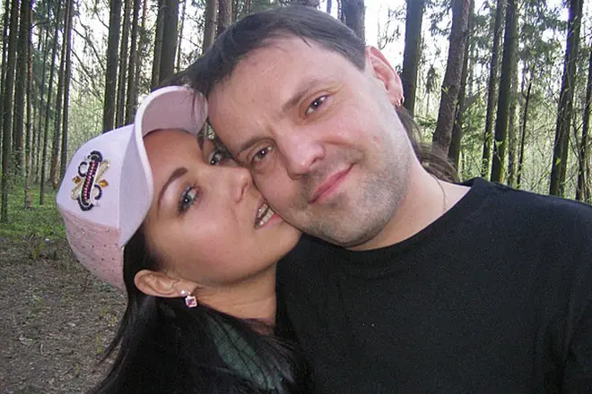 Gregory Malygin s manželkou