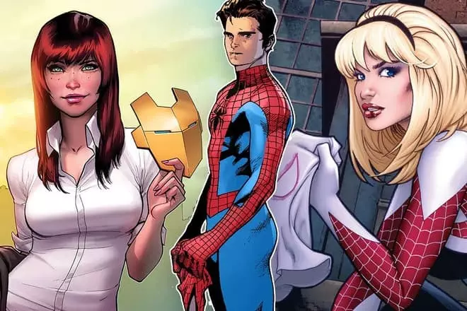 Mary Jane Watson, Peter Parker i Gwen Stacy